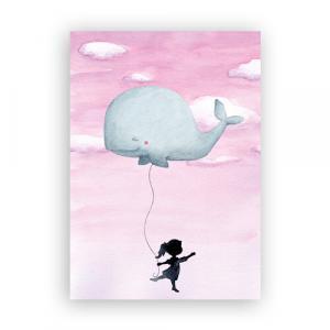 Meisje met walvisballon