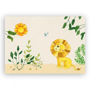 Afbeelding print leeuwtje