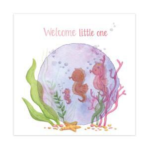 Zeepaardjes met kleintje