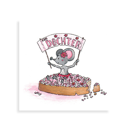 Beschuit met muisjes: dochter