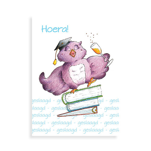 Hoera, geslaagd!