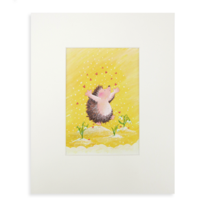 Afbeelding illustratie egeltje